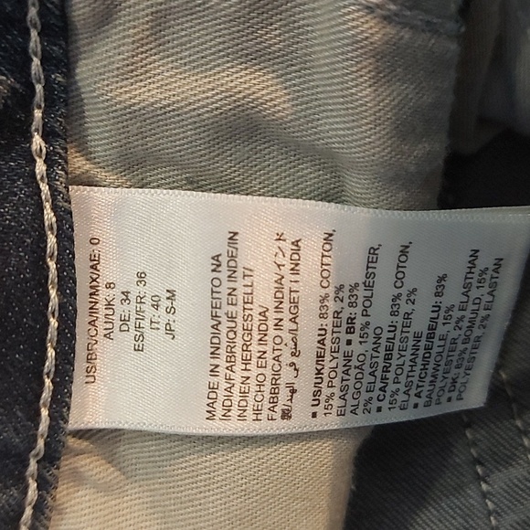 Amazon Essentials Women's Dark Blue Ankle Jeans - Picture 10 of 10